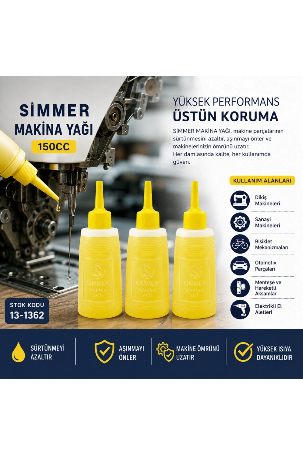 Egonex Simmer Makine Yağı ( 150cc )*12x12