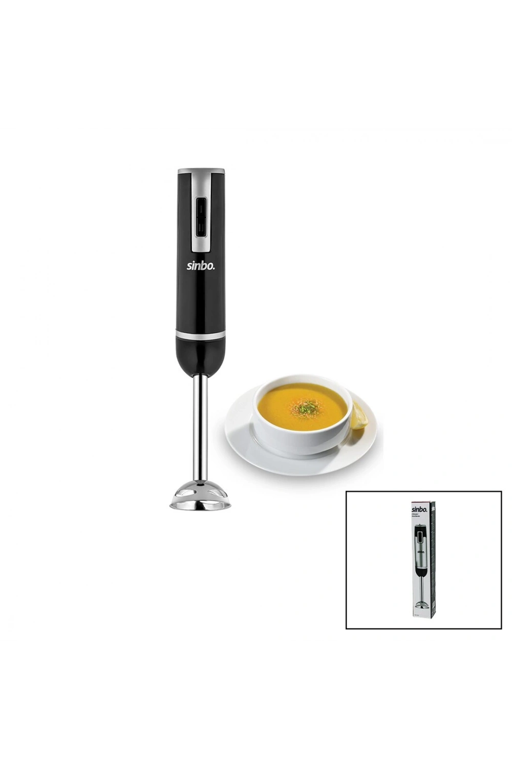 Egonex Sinbo Shb-3180 ( Çelik Uçlu ) ( Çubuk Blender ) ( 300w ) ( Dc Motor= 2 Kademe Hız ) ( Ayrılır Gövde ) ( Ergonomik Tasarım )*12