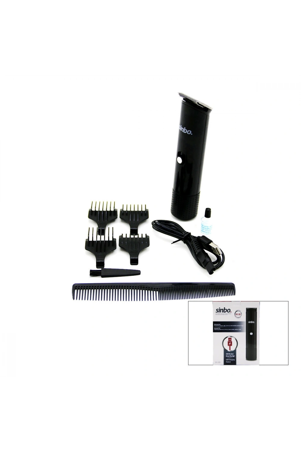 Egonex SİNBO SHC-4398 SAÇ & SAKAL KESME TRAŞ MAKİNESİ*24