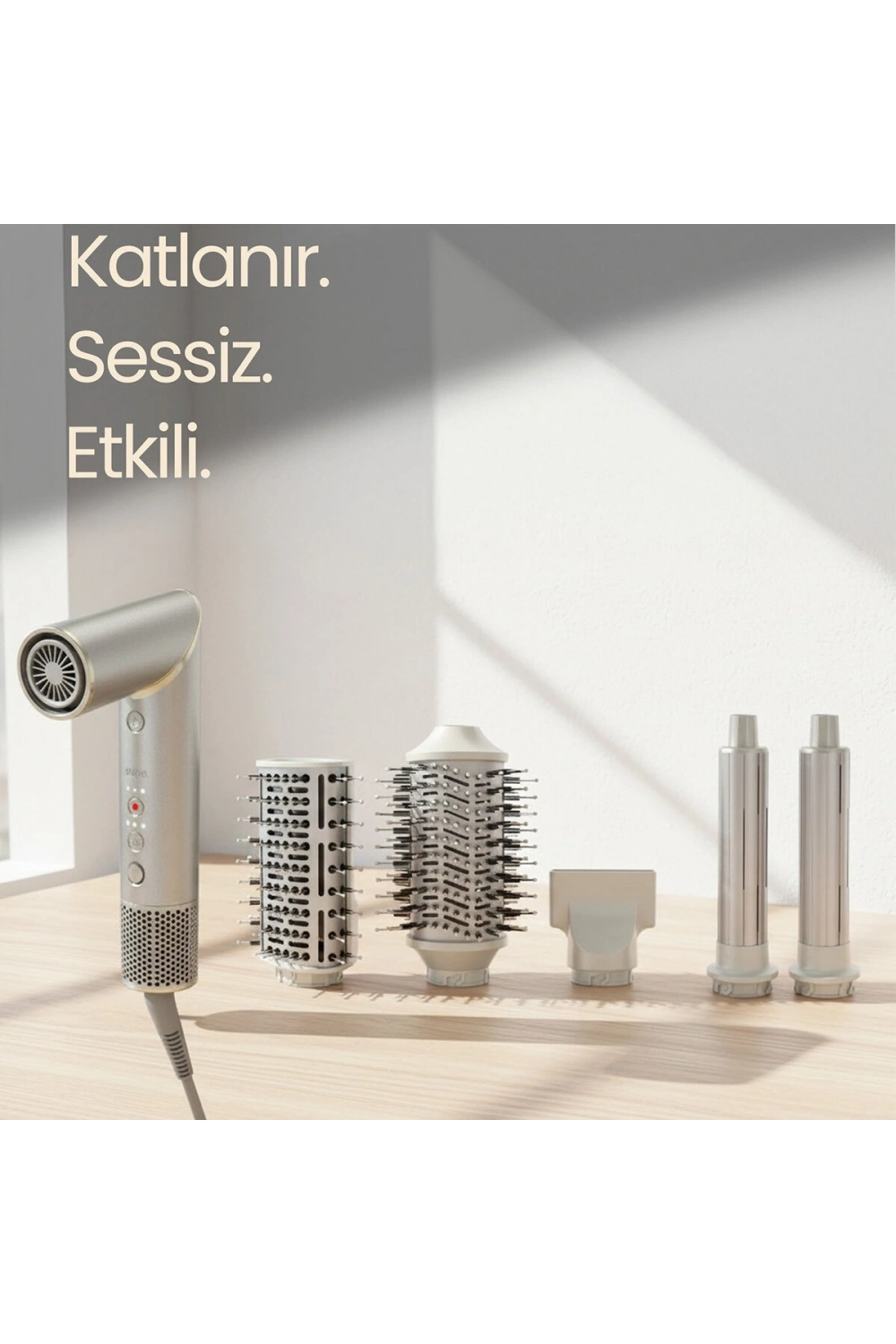 Egonex SİNBO SHD-1721 SAÇ ŞEKİLLENDİRME CİHAZI*4