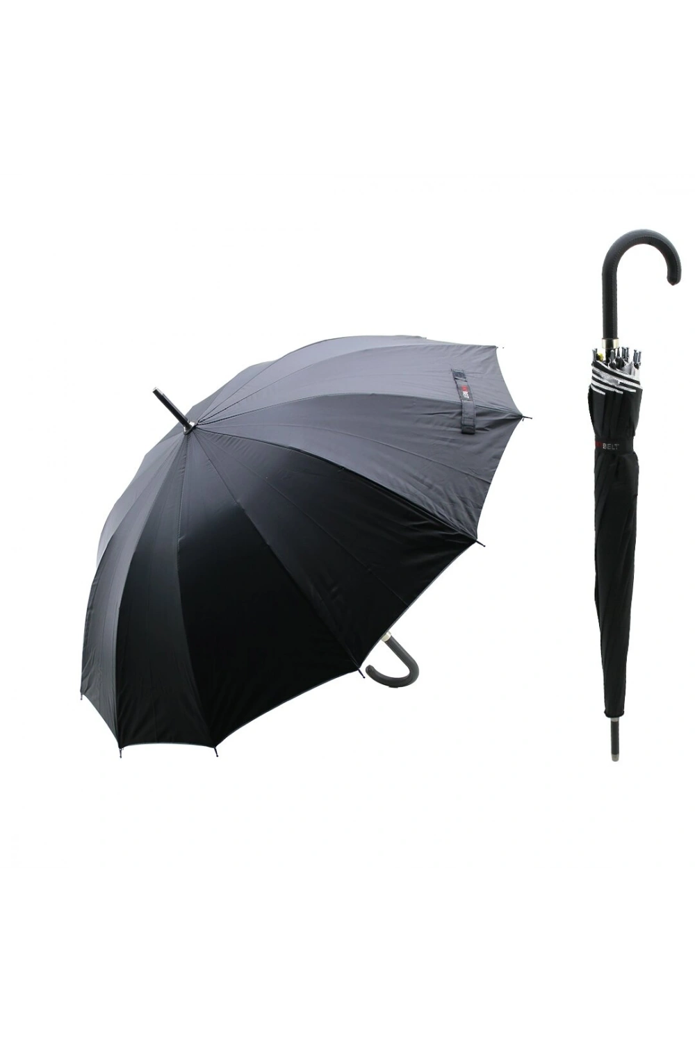 Egonex SKYBELT SKY-220 ( FİBER 12 TELLİ ) SİYAH BAY & ERKEK BASTON ŞEMSİYE*60
