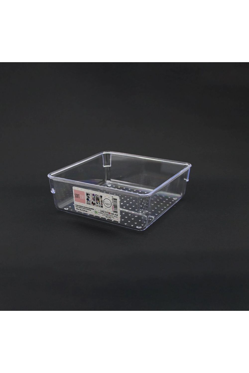 Egonex Softchef Punto-00863 ( 15 X 15 X 5.5cm ) Mika Modüler Çekmece Organizeri*24=k