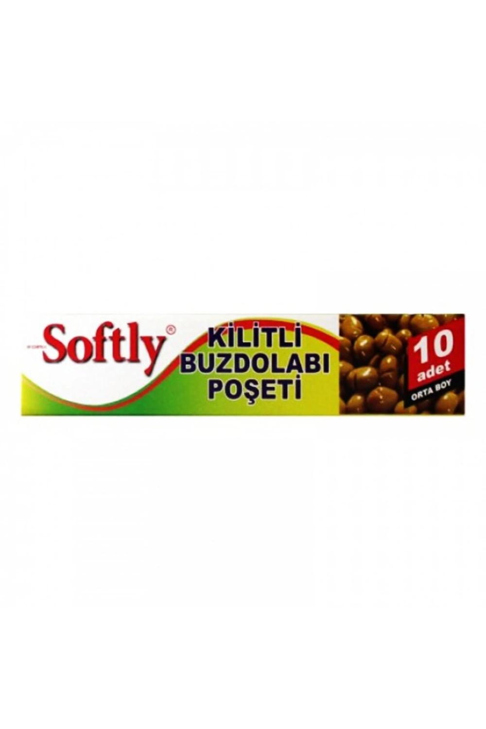 Egonex Softly ( Kilitli & Orta ) ( 10pcs ) Buzdolabı Poşeti*100=k