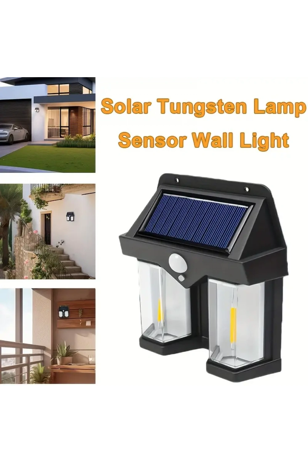 Egonex Solar Güneş Enerjili Lamba 2 Ampul Flament Led Eg-228
