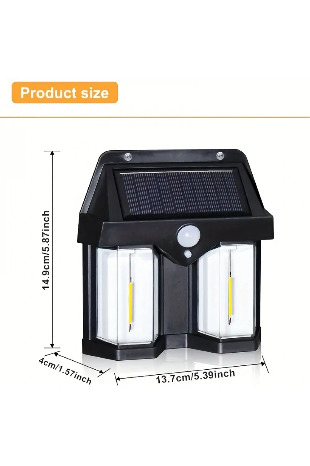 Egonex Solar Güneş Enerjili Lamba 2 Ampul Flament Led Eg-228