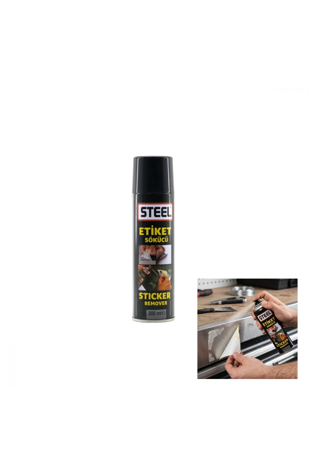 Egonex Steel Ck-3292 Etiket Sökücü Sprey ( 200ml )*48