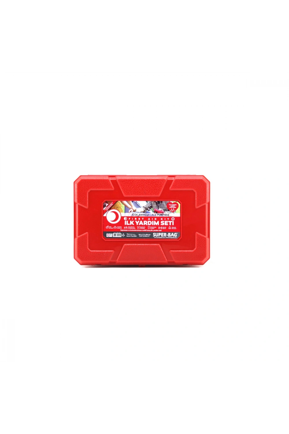 Egonex Super-bag Asr-5014 ( Küçük ) ( Plastik Çantalı ) İlk Yardım Seti ( Fırst Aıd Kıt )*24