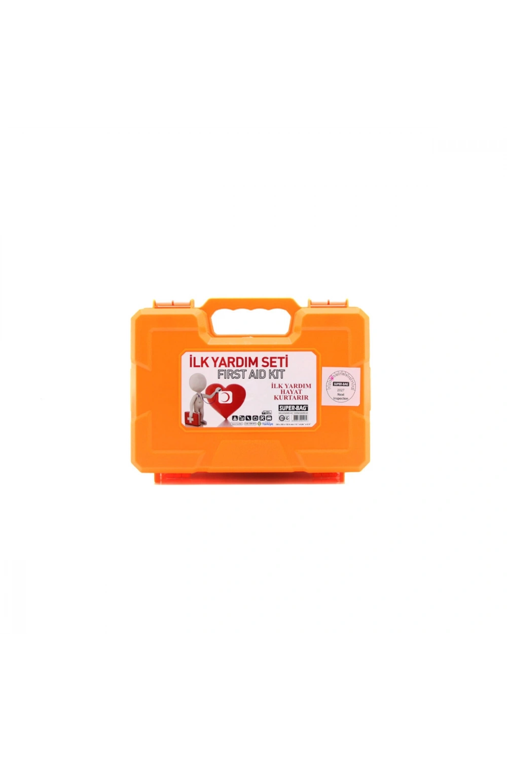 Egonex Super-bag Asr-5015 ( Büyük ) ( Plastik Çantalı ) İlk Yardım Seti ( Fırst Aıd Kıt )*12