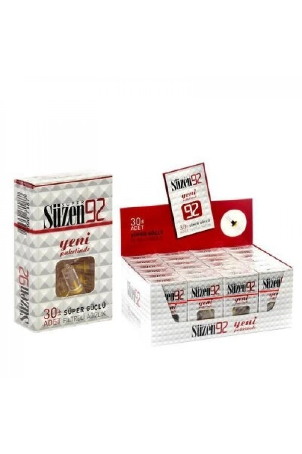 Egonex Süzen92 Sigara Filtresi 30pcs*24x30