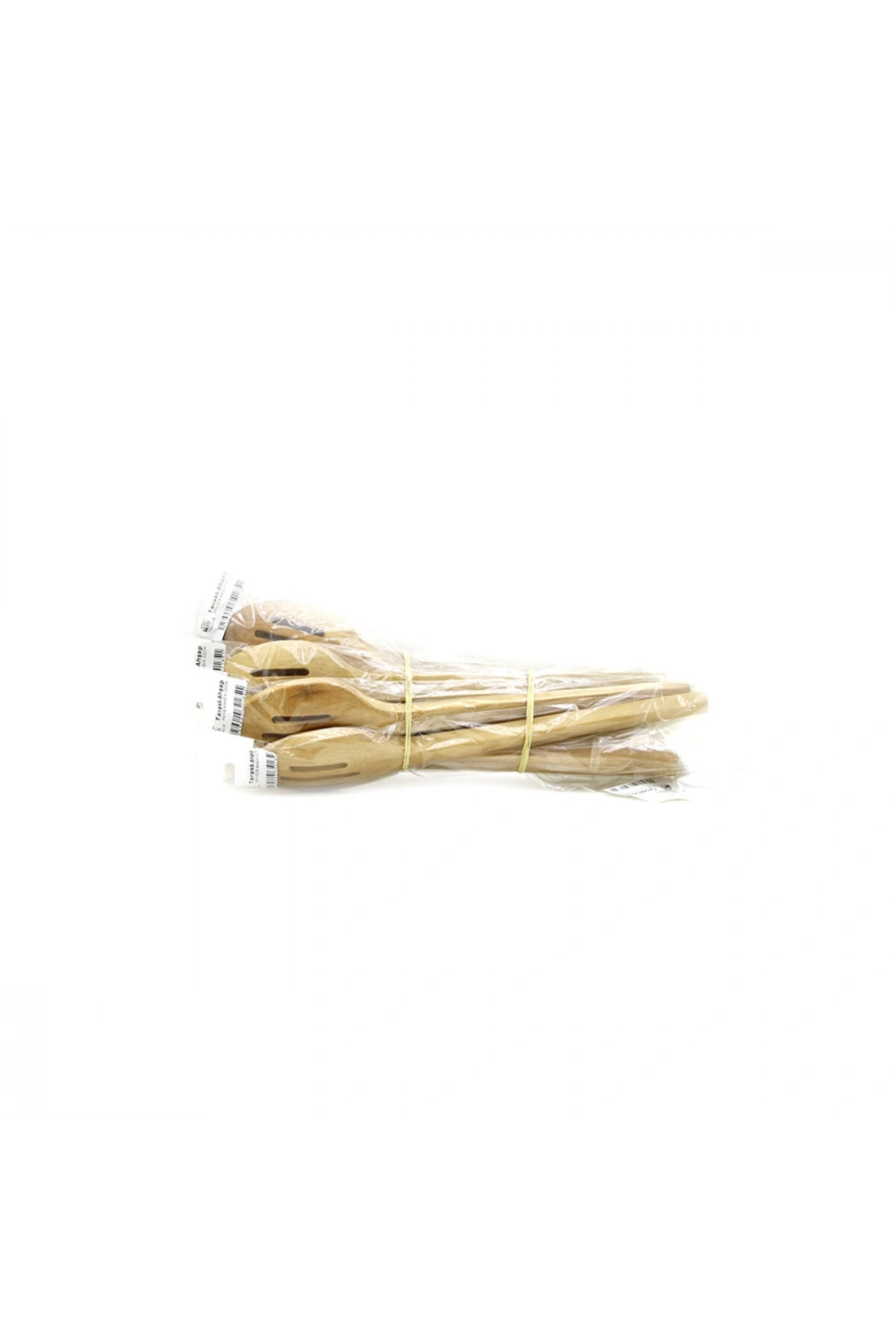Egonex Taraklı Trk-414 ( Ahşap ) ( 32cm ) Kevgir Kaşık*10x30