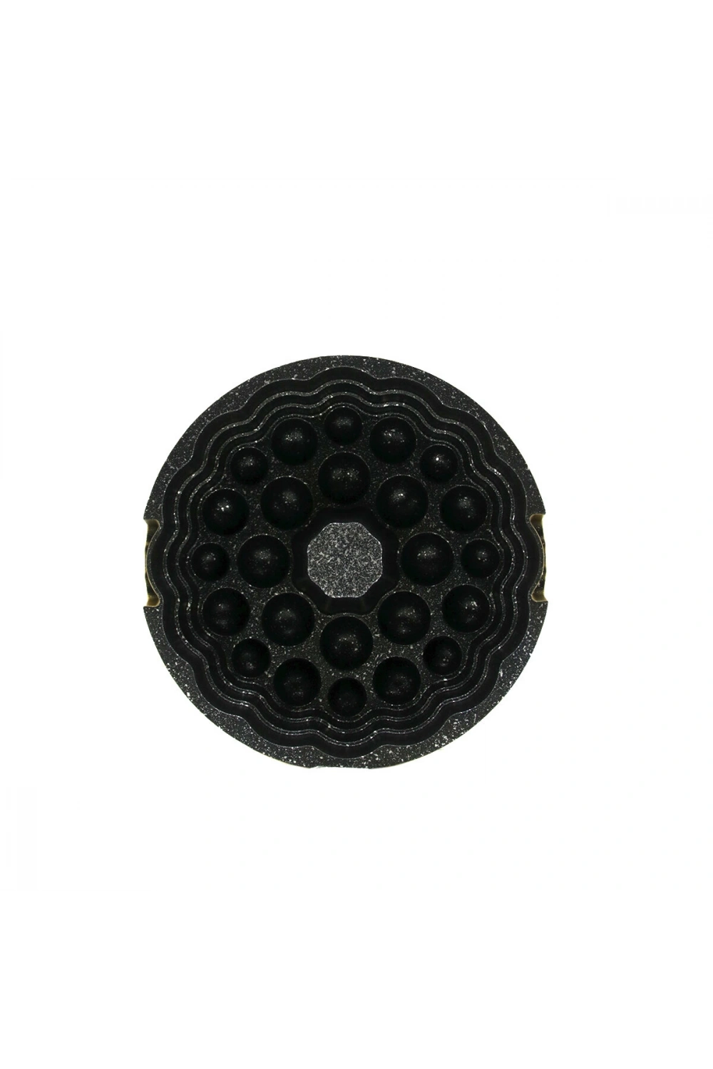 Egonex TAŞHAN T-0153 ( DÖKÜM ) ( GÖBEKLİ ) KEK KALIP ( ATOM ) ( ÇAP: 26CM  & DERİNLİK: 8CM )*12
