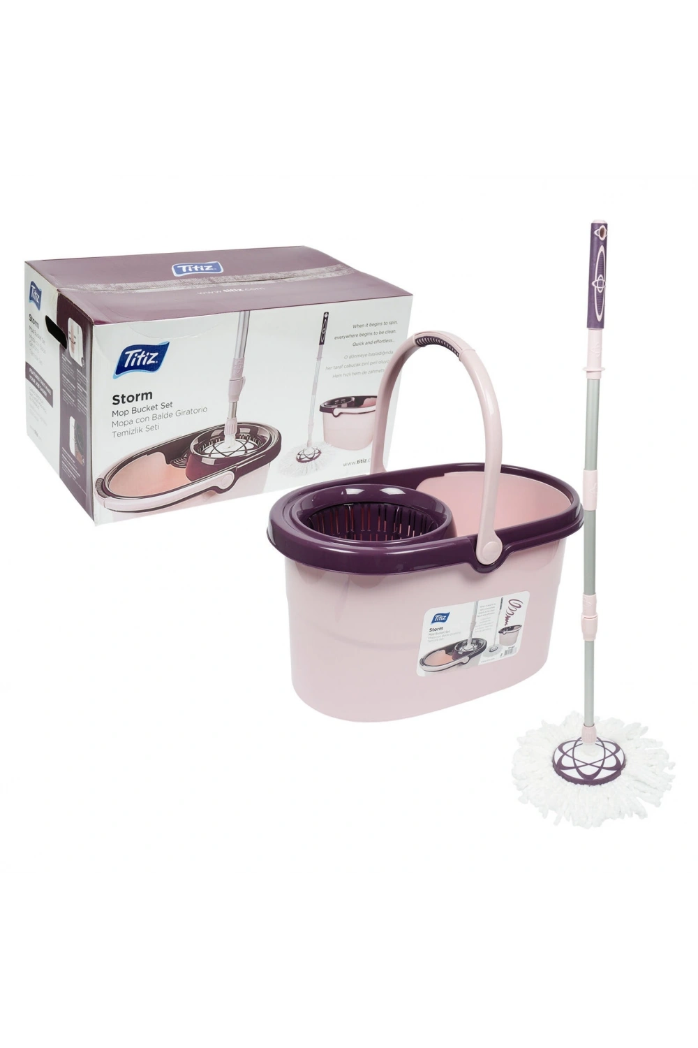 Egonex Titiz Tp-667 Storm Otomatik Mop Temizlik Kovası 10lt*1