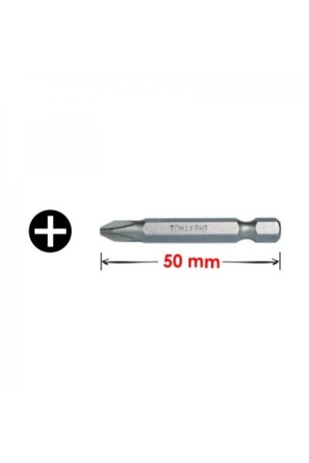 Egonex Tomax Ph2 X 50mm Yıldız Uç Bits Tornavida*30x40