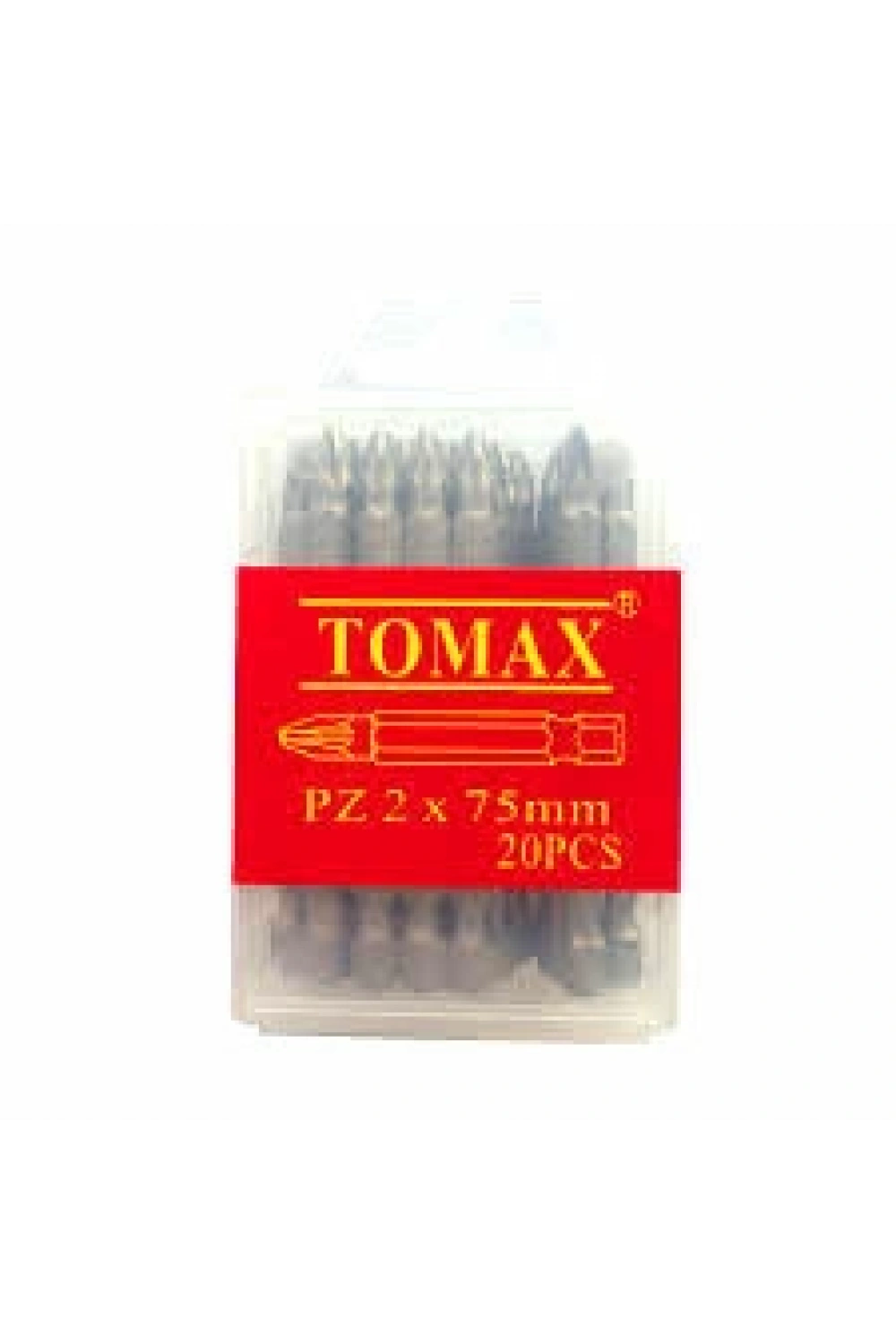Egonex Tomax Pz2 X 75mm Yıldız Uçlu Bits *20x40