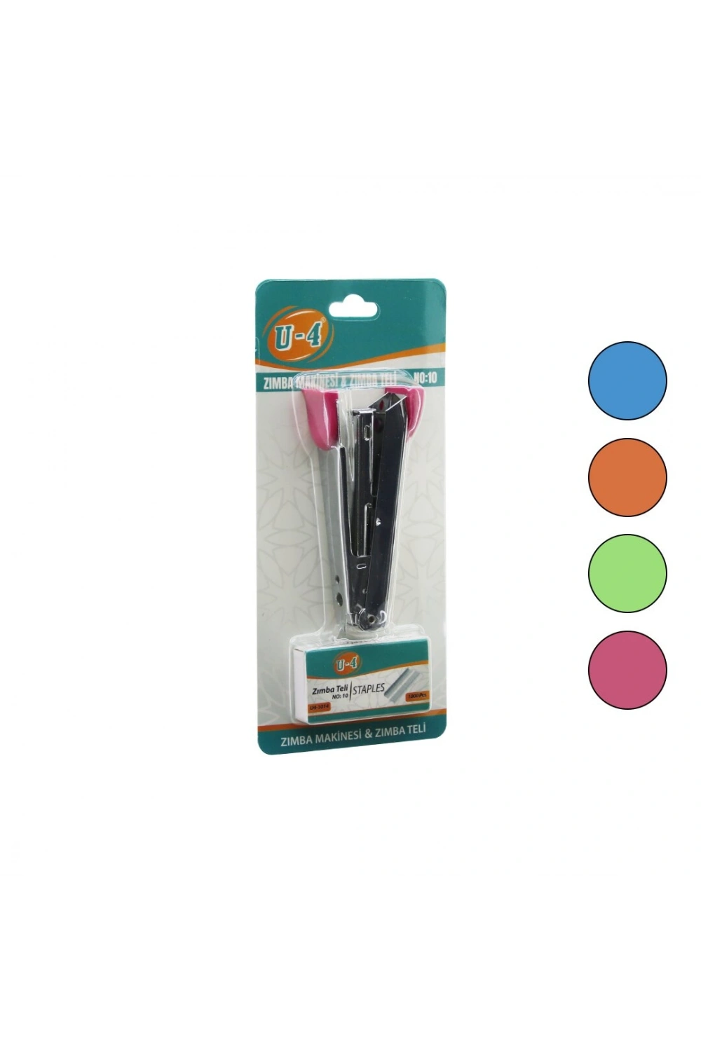 Egonex U-4 U4-1014 ( 2pcs ) ( Öğrenci ) Zımba Seti*12x24