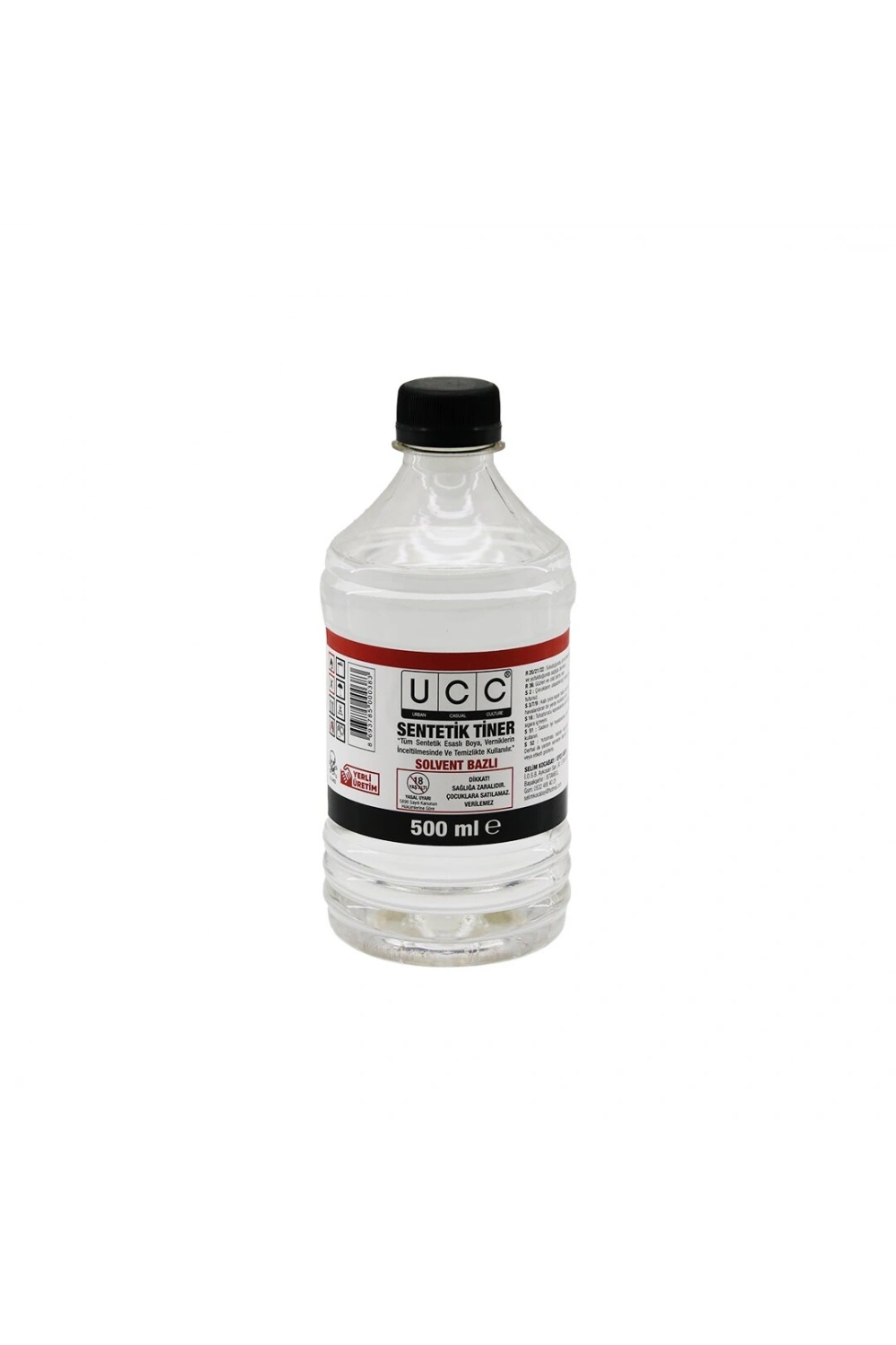 Egonex Ucc ( 500ml ) Sentetik Tiner ( Solvent Bazlı )*12=k