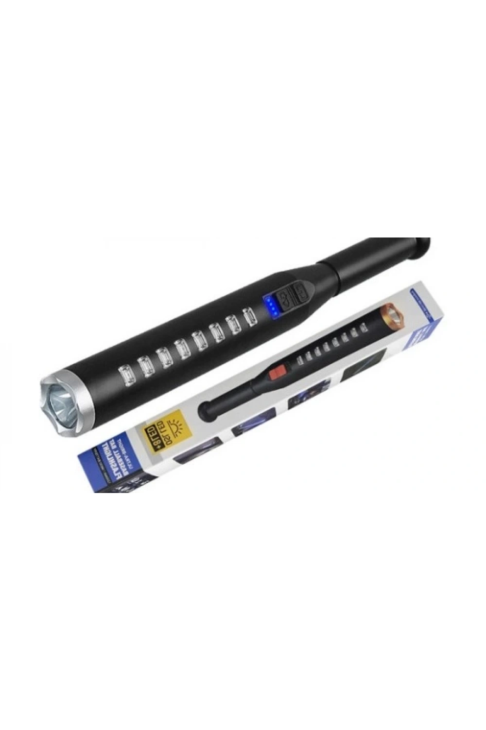 Egonex Ultra Parlak Şaft El Feneri, Osl Ledli 8 Led Işık