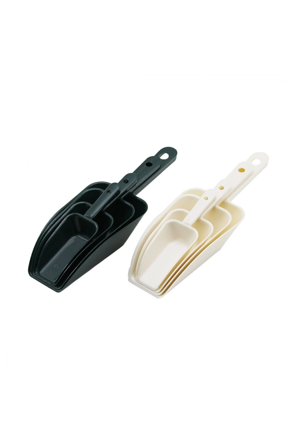 Egonex Urve Urv-3041 ( 4pcs ) Ölçü Erzak Kürek Kaşık ( Renkli Plastik )*120