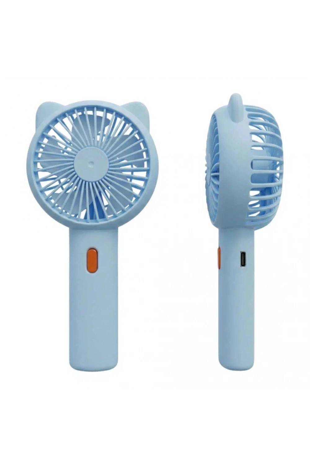 Egonex USB Şarjlı Mini El Fanı Mavi