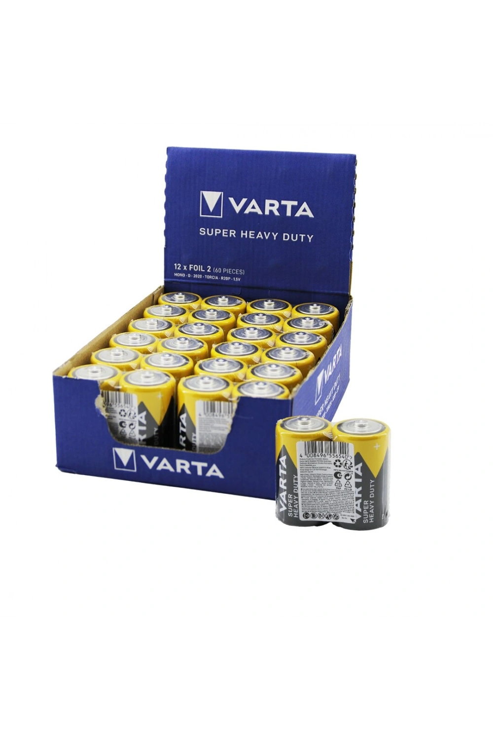 Egonex Varta ( Büyük ) Pil ( D ) ( 24pcs )*1x5