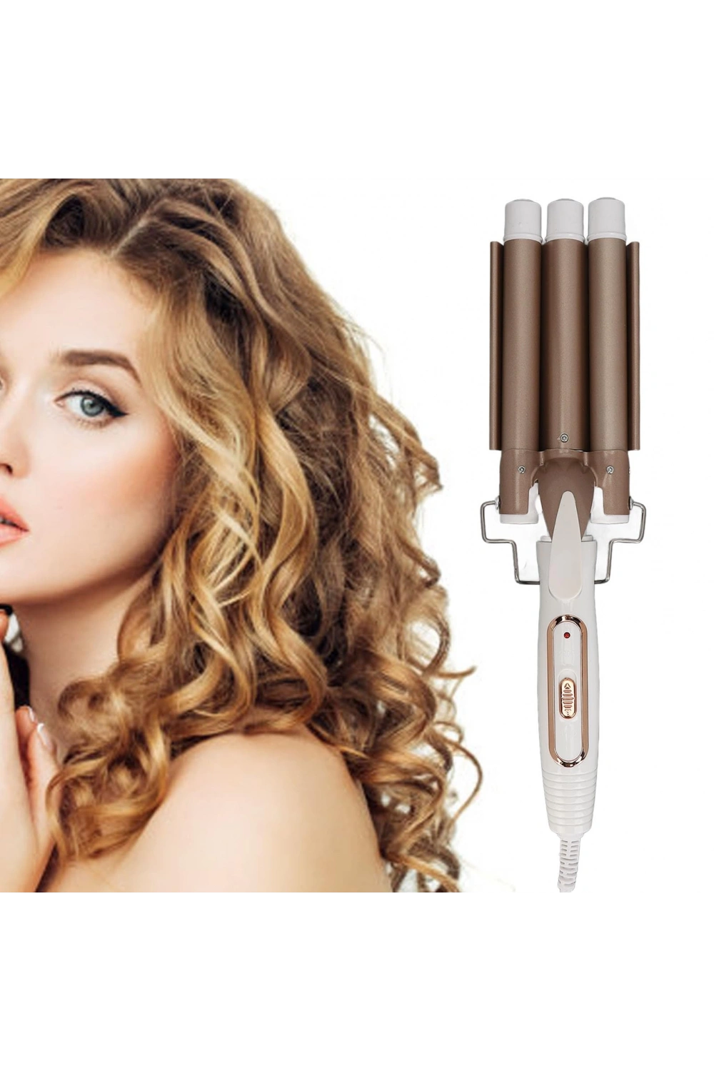 Egonex Wag Maşa Su Dalgası Maşası 28 Mm Bukle