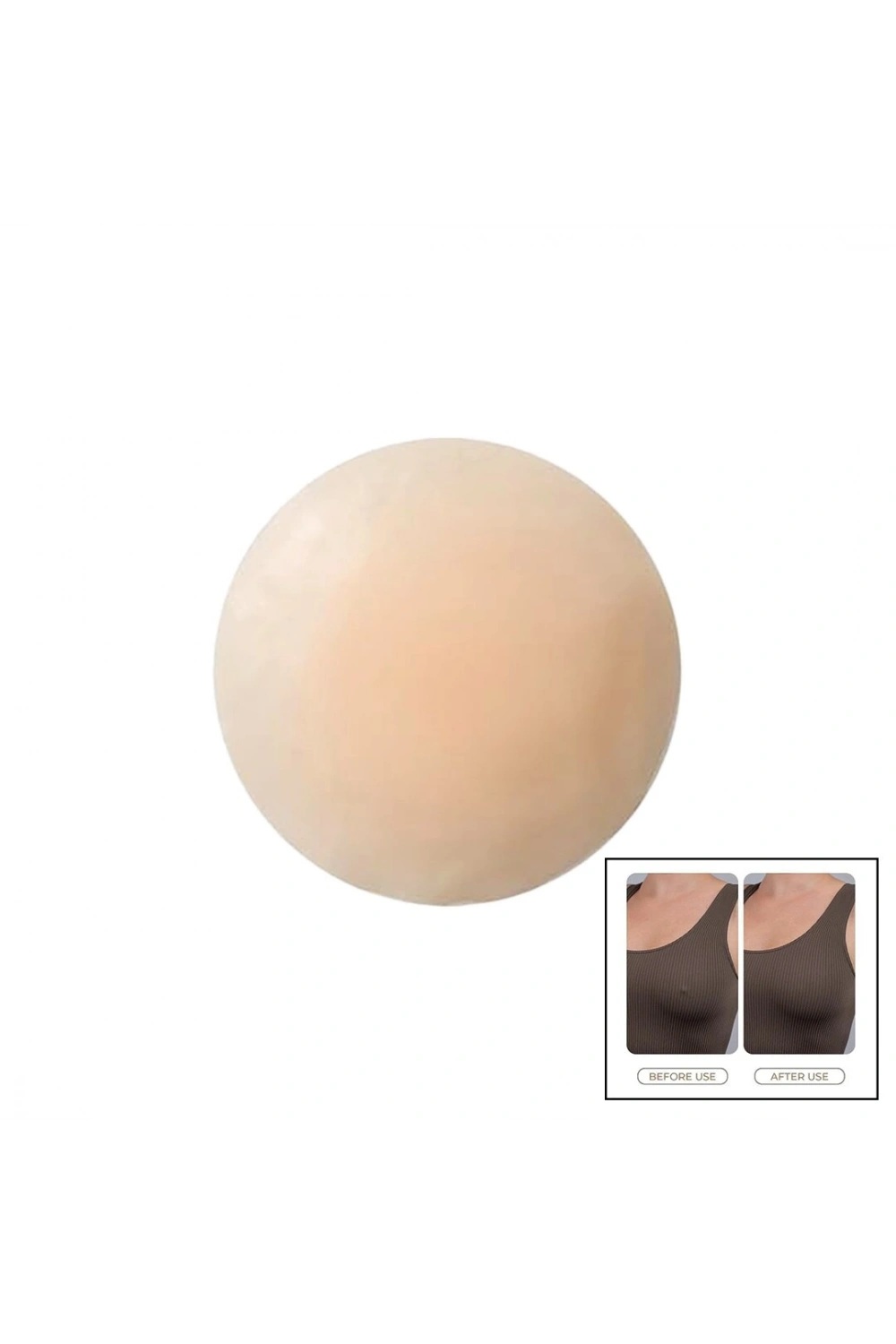 Egonex Yakut-12168 ( 2pcs ) Silikon Göğüs Ucu Kapatıcı*100x10