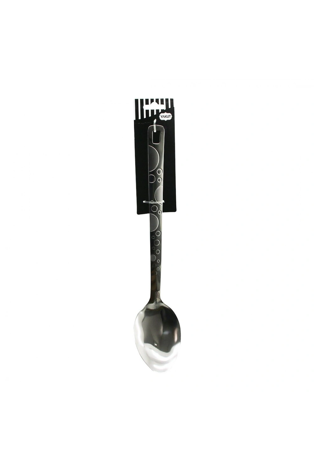 Egonex Yakut-13441 ( Çelik Metal ) ( Servis Kaşık ) Desenli ( 36cm )*12x6