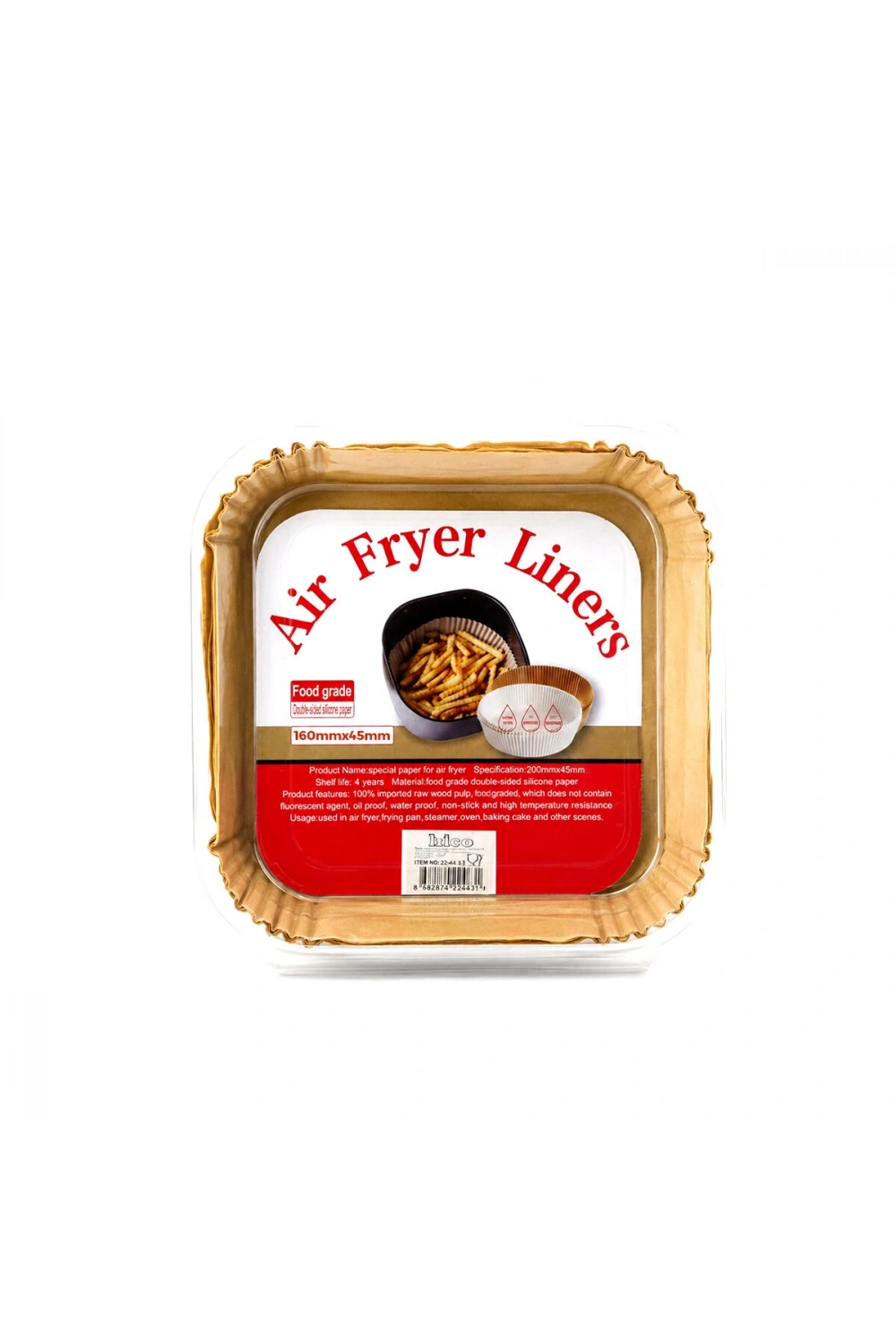 Egonex Yeni İbico İ22-461 Air Fryer 500pcs Kağıt*200
