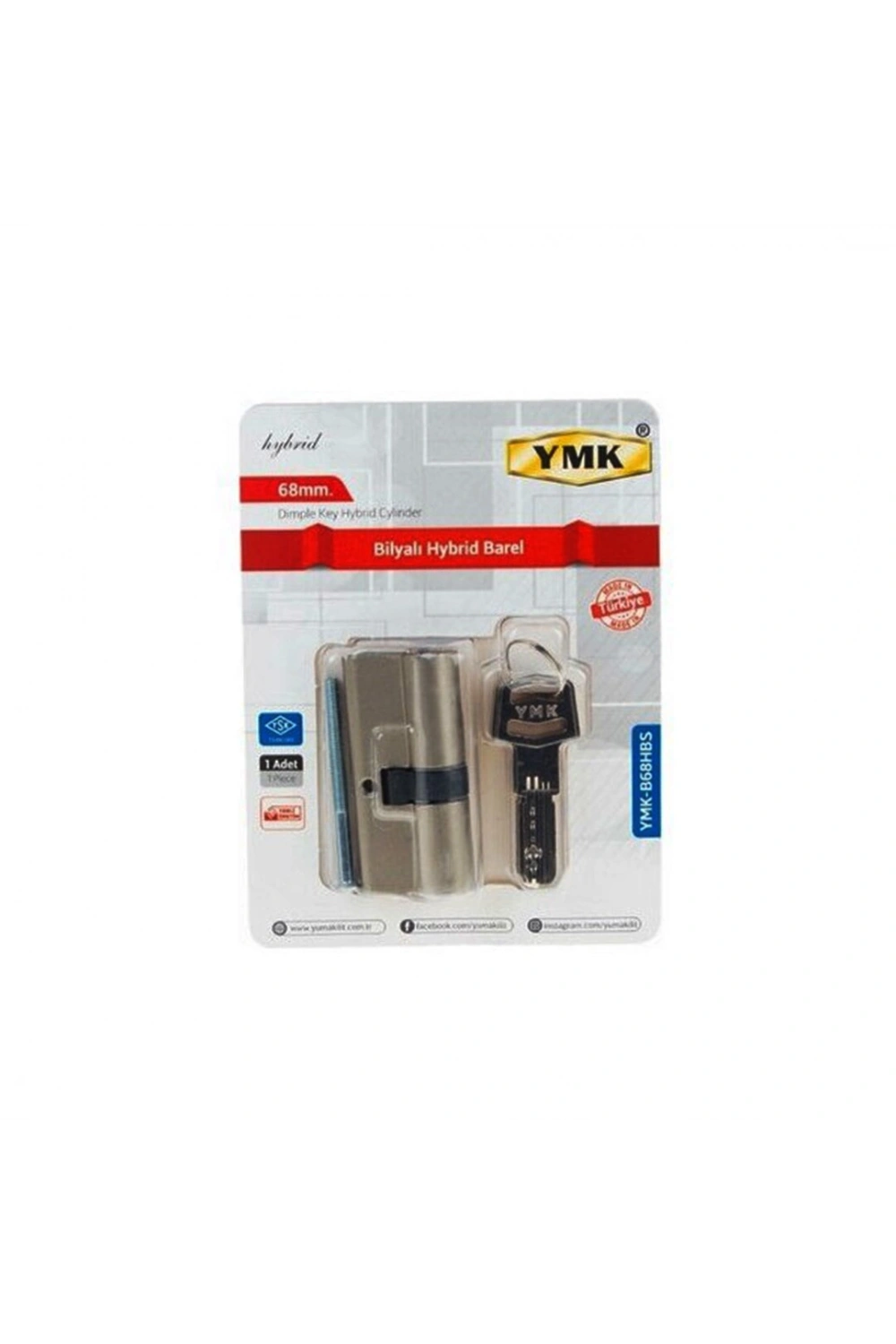 Egonex Ymk-b68-hbs Hibrit Saten Bilyalı Barel 68mm*50