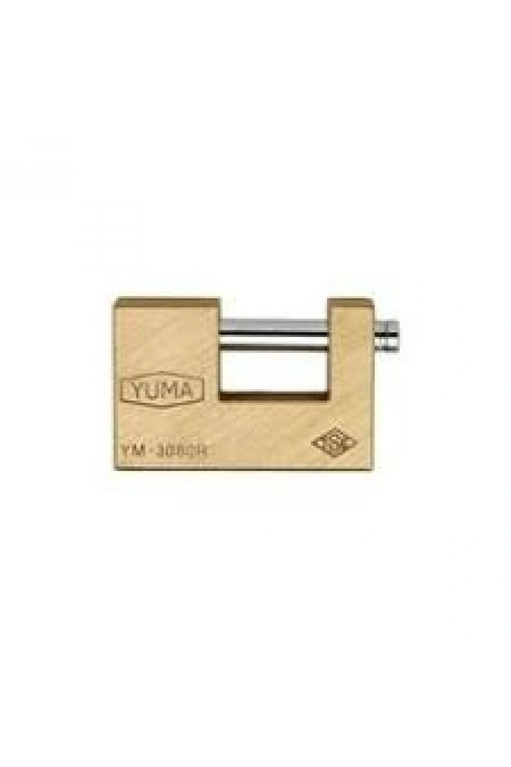 Egonex Yuma Ym-3080r ( Geniş & Sarı ) Kayar Milli Pimli Kilit 80mm*48