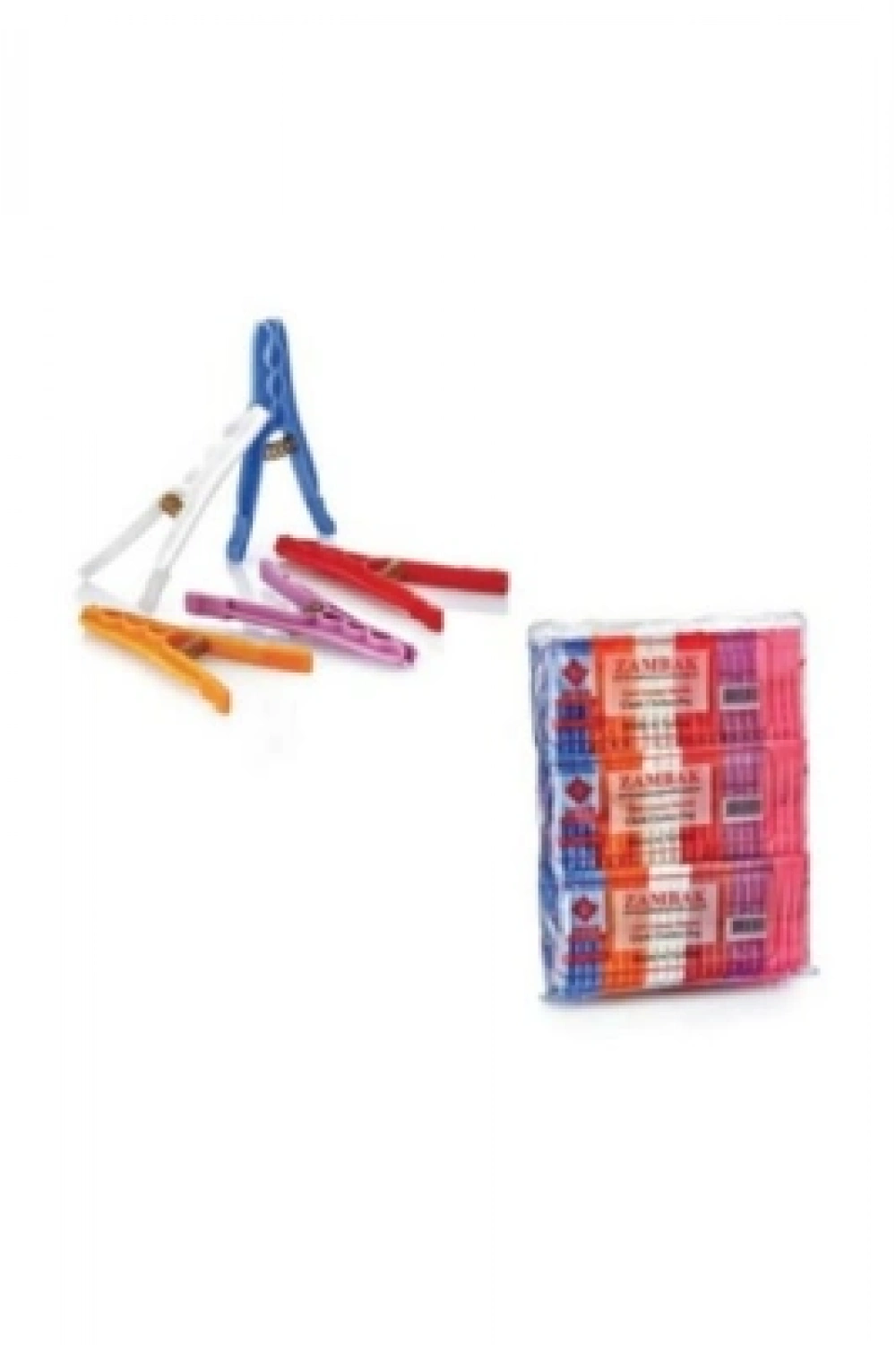 Egonex Zambak Zp-101  24pcs Çiçek Plastik Mandal*6x24