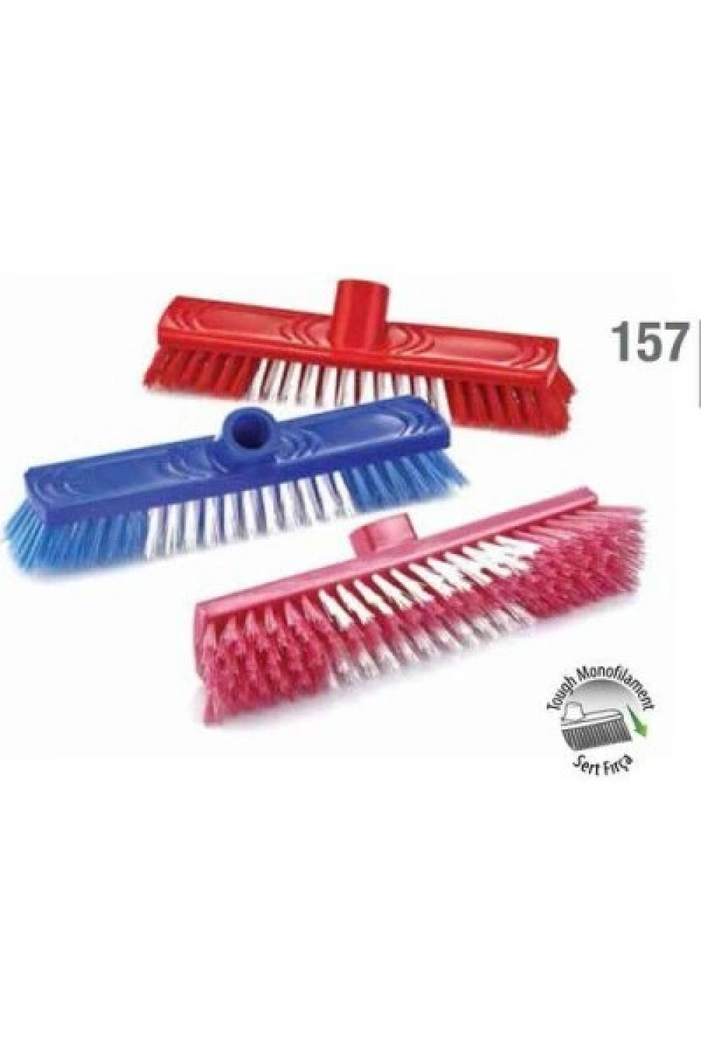 Egonex Zambak Zp-157 Sap Takılan Sert Yer Halı Fırça*24=k