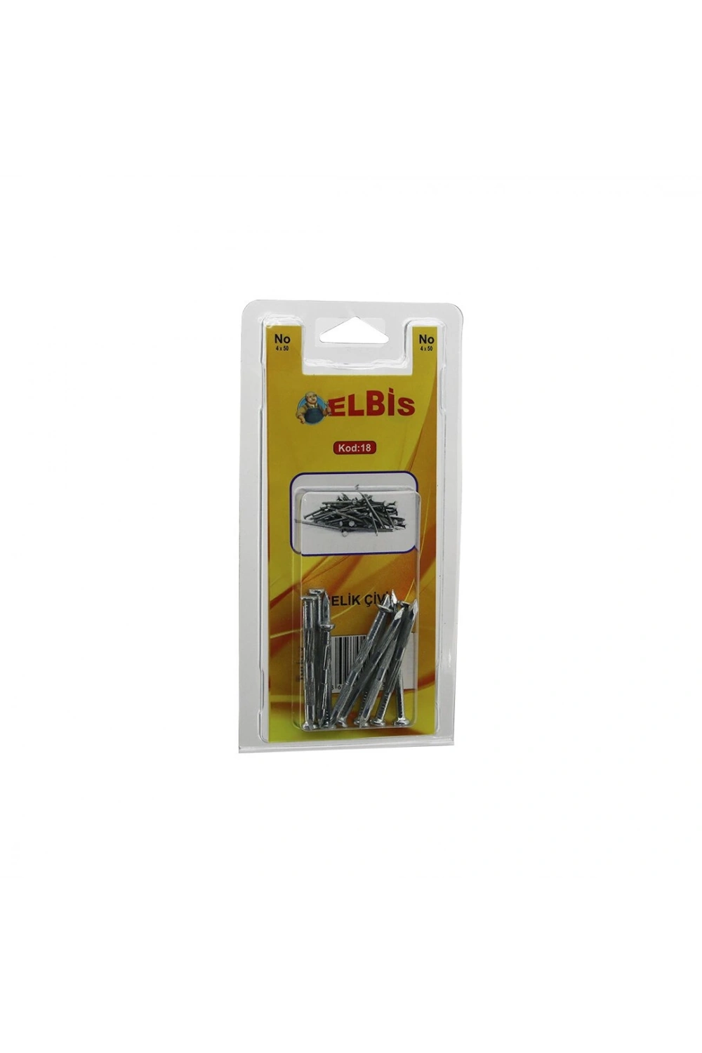 Elbis-18 4x50 Çelik Çivi *12x24