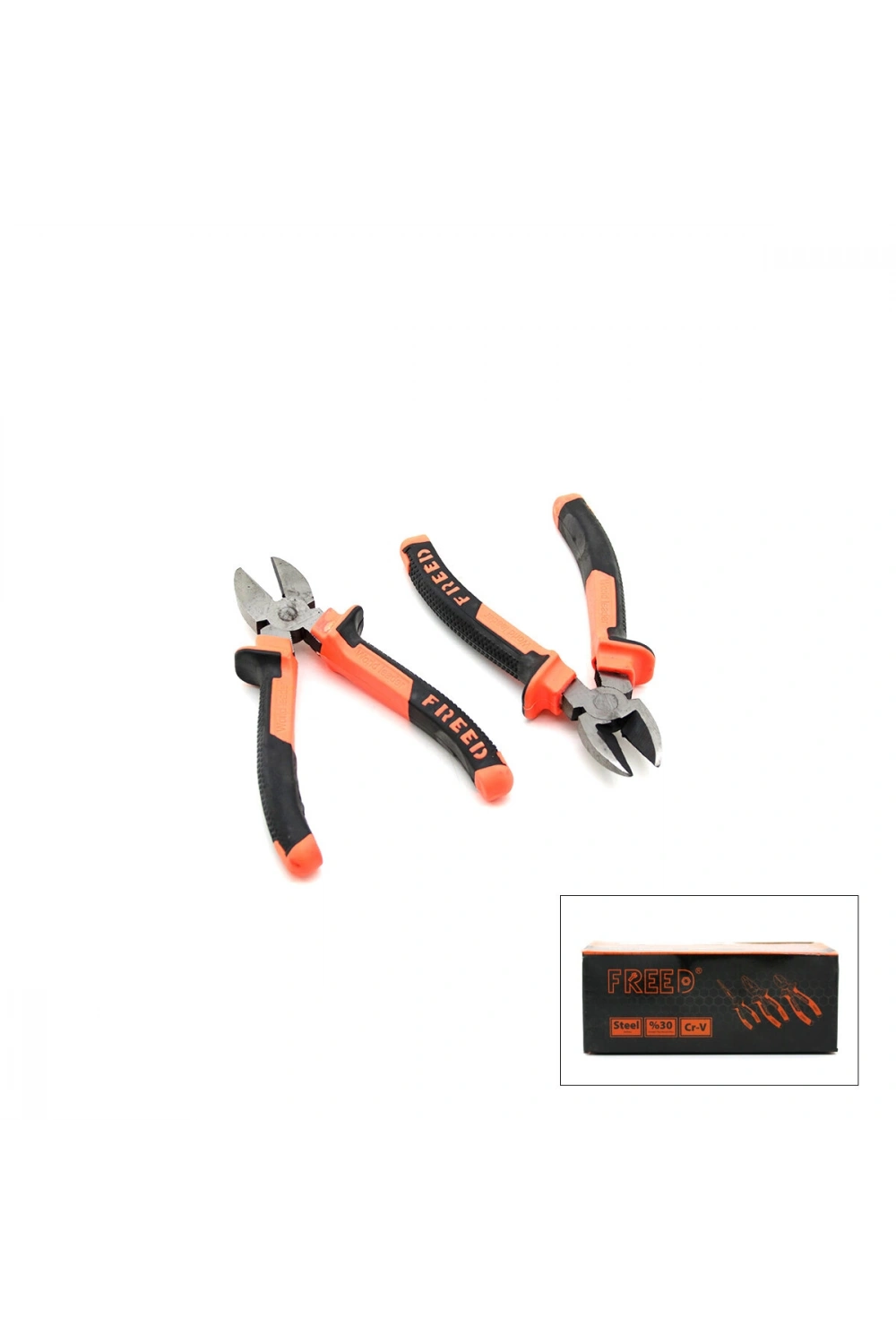 Elit Elt-005 ( 6 ) ( 160 Mm ) ( Yan Keski ) ( Turuncu Siyah ) Saplı*6x20