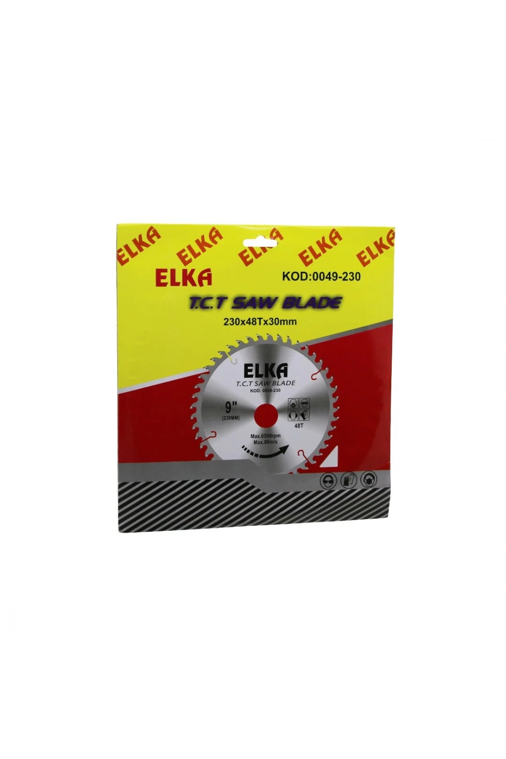 Elka 0049-230 ( 230 X 48t X 30mm ) ( Ağaç ) Sunta Kesici Disk*80