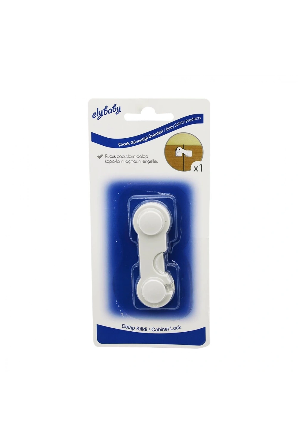 Elybaby Ely-994 Dolap Kapak Kilit ( Çocuk Emniyet )*10x6