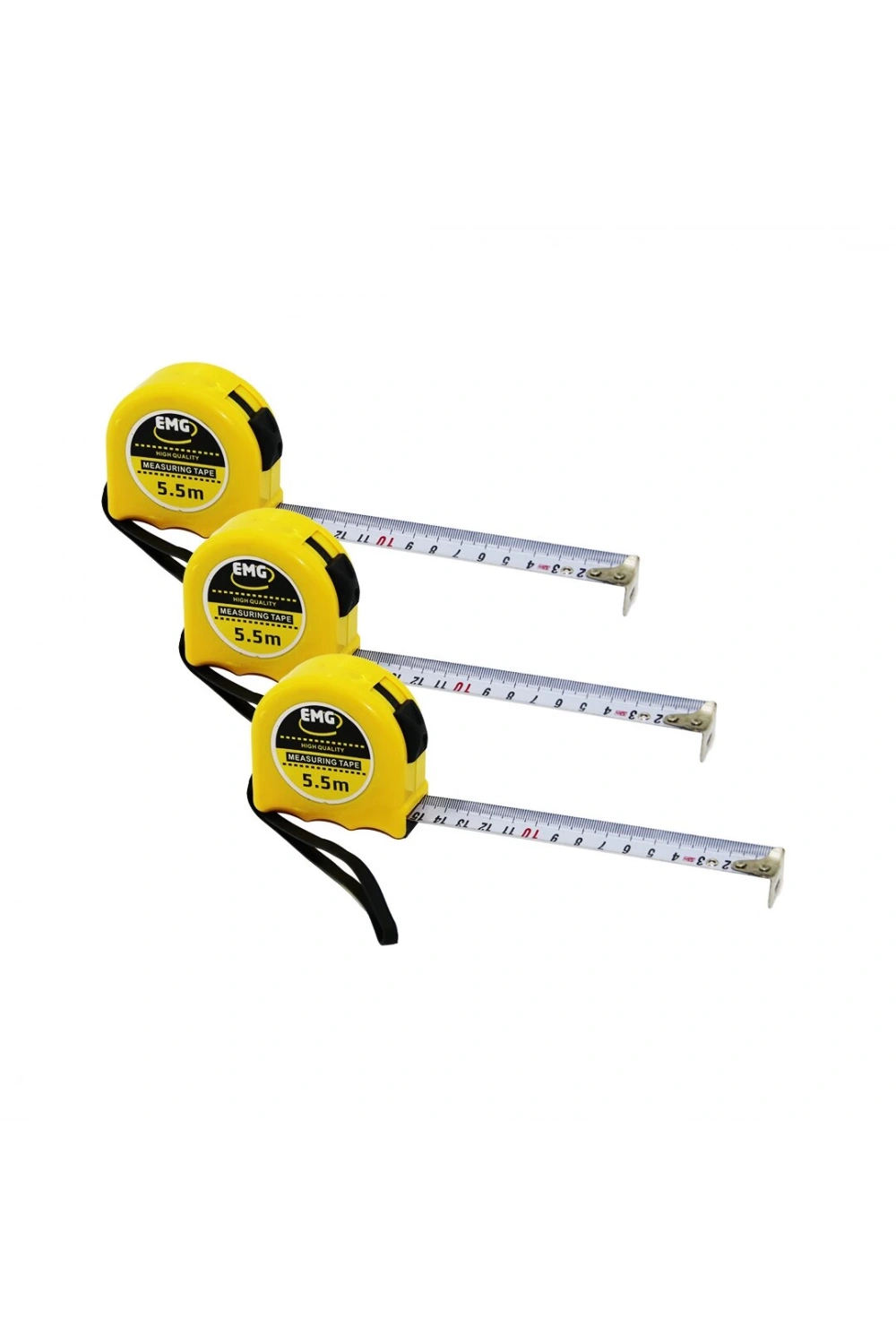 Emg Measurıng Tape Hrd-160 ( 5.5mt X 25mm ) Çelik Şerit Metre*12x6
