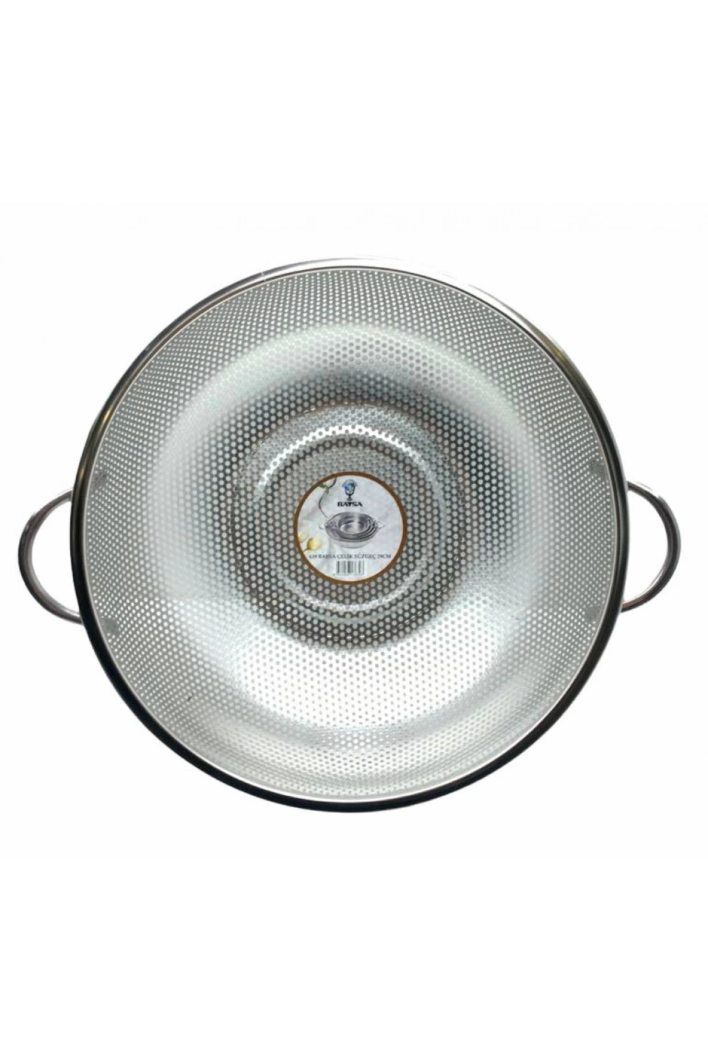 Enfa Kıtchenware Enf-151 ( 28cm ) ( Metal Kulplu ) ( Çelik Sepet ) Süzgeç ( İnce Tel Ayaklı )*120