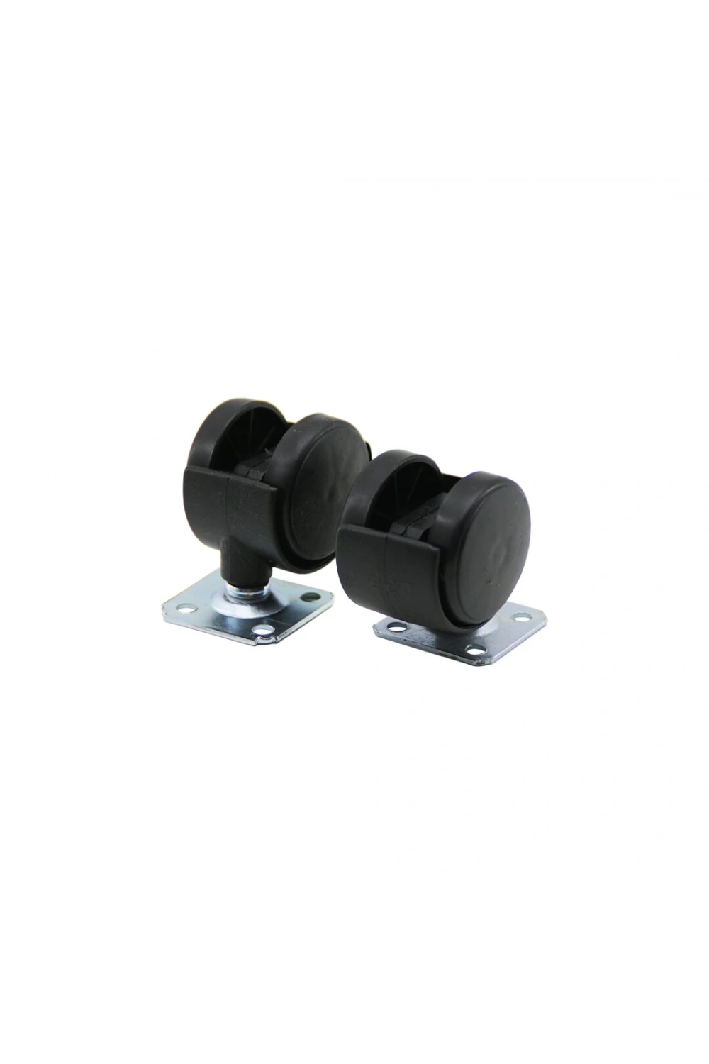 Erect Erc-005 ( Düz Döner Tablalı & 40mm ) Çiftli Plastik Teker*10x30