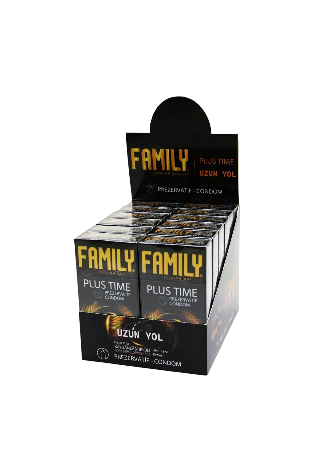 Famıly Plus Tıme ( 12pcs ) ( Uzun Yol ) Prezervatif Condom*12x40