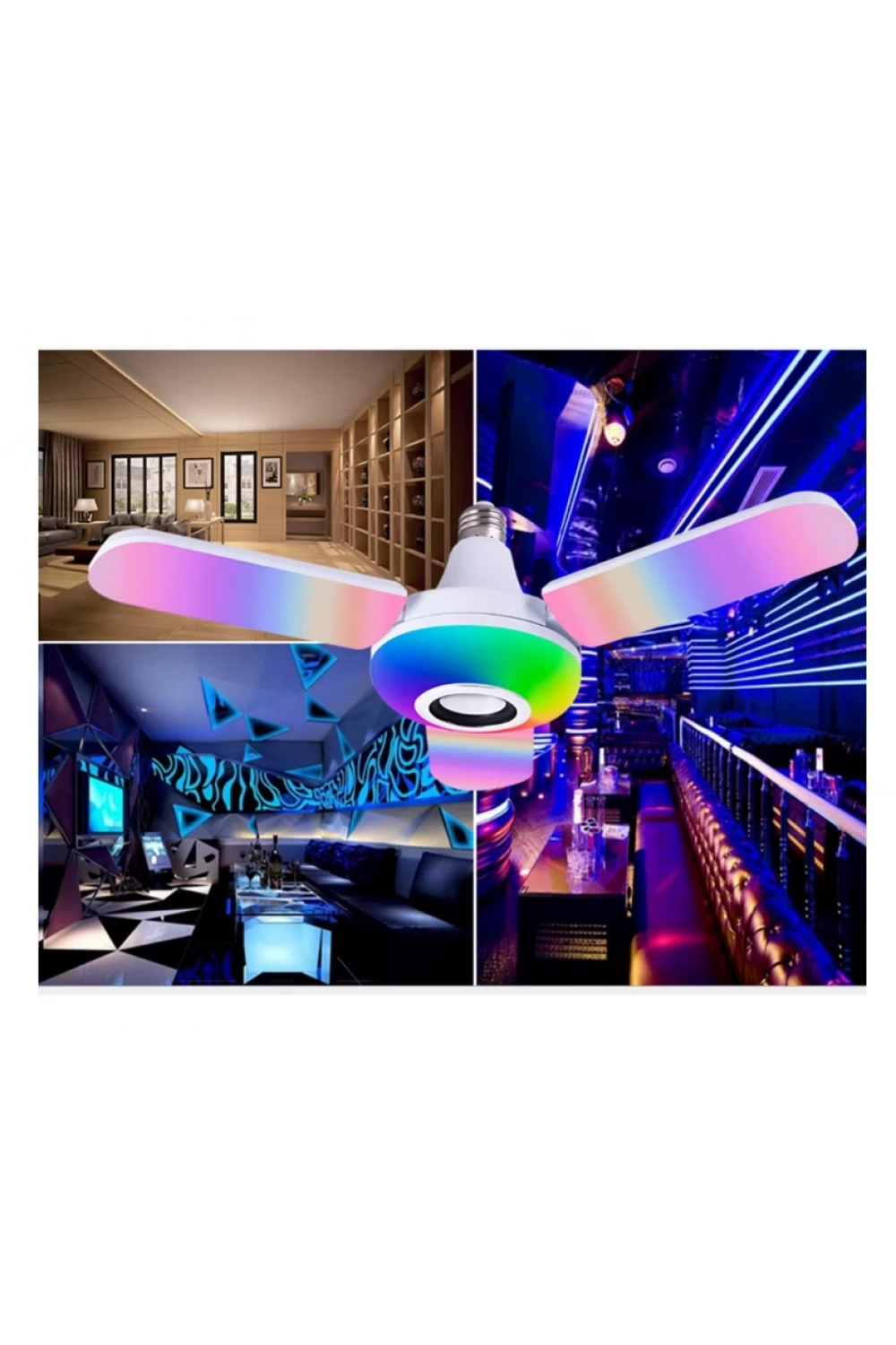 Flash Point 40 Watt Bluetooth 4+1 Musıc Magıc Led Ampul