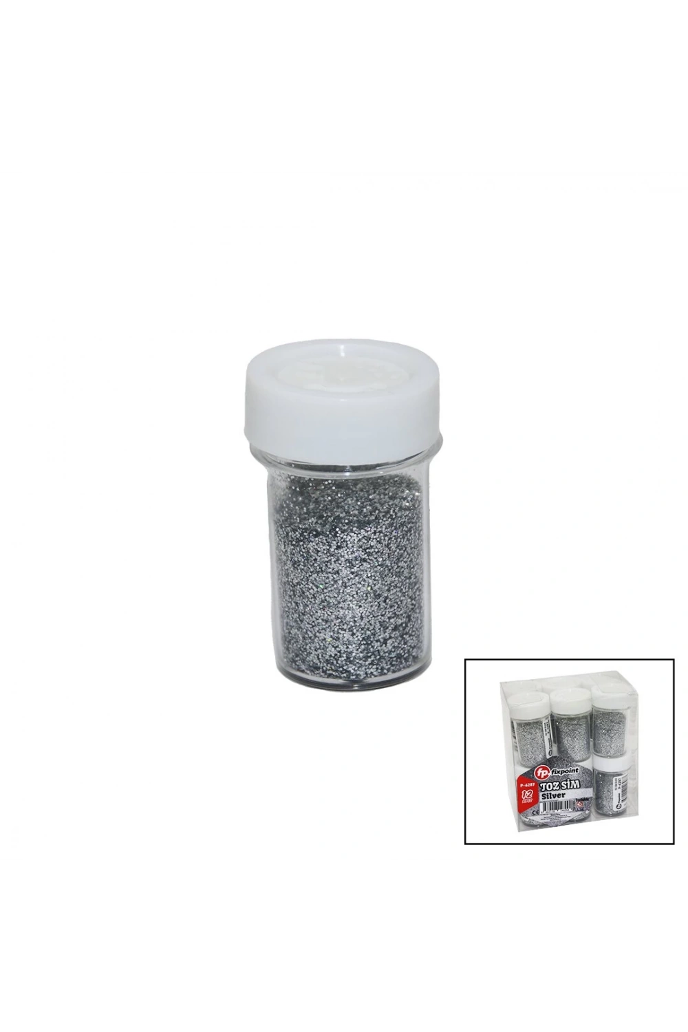 Fp Fixpoint P-6287 Silver ( Gümüş ) Toz Sim Tuzluklu*12x72