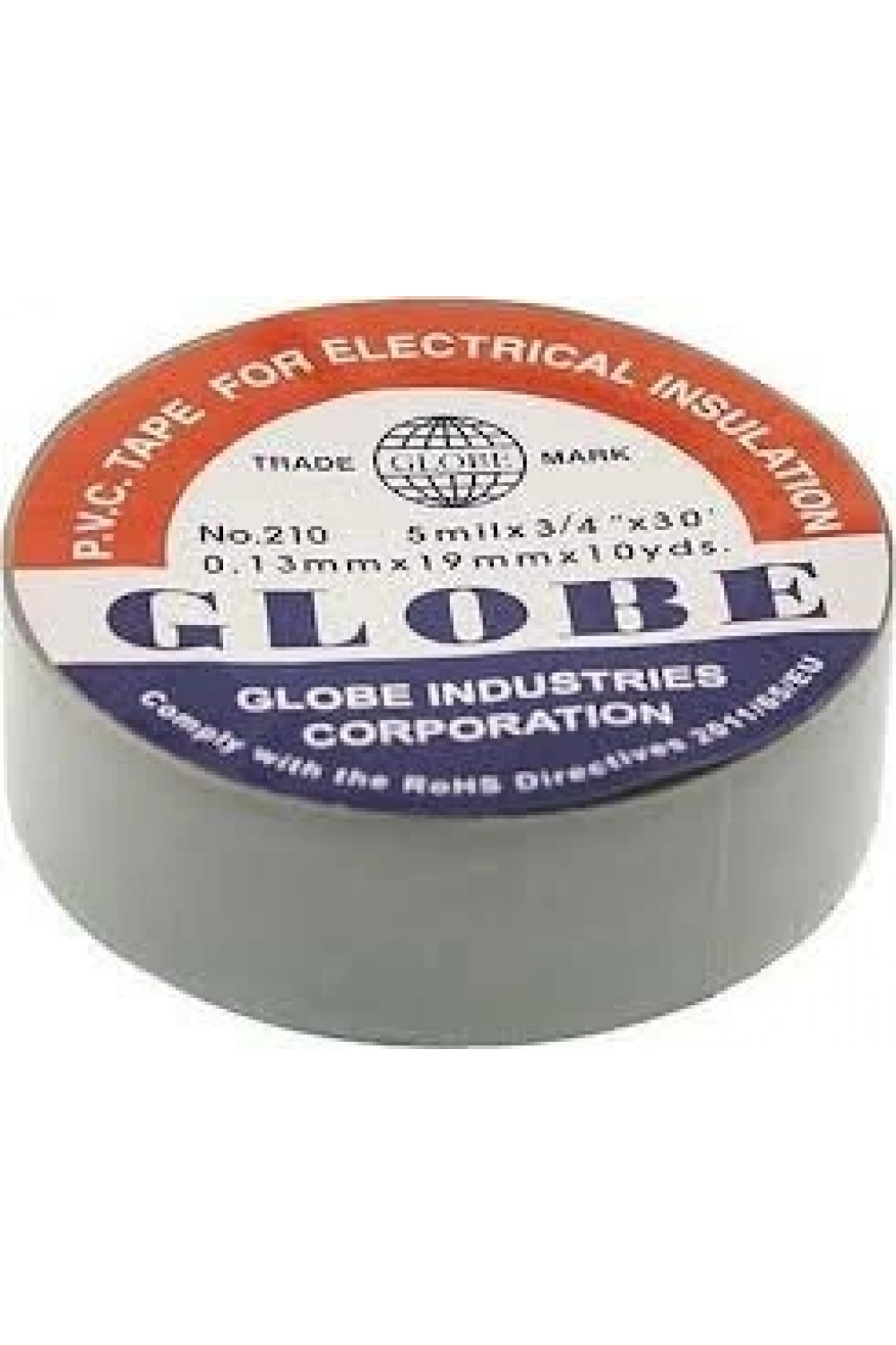 Globe ( Lüx ) ( Gri ) Elektrik Bantı*10x50