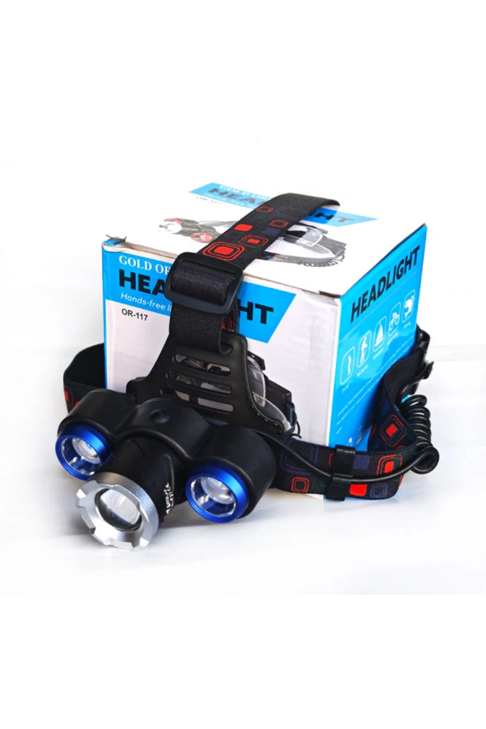 Gold Orion Or-117 T6 Cree Led 1200 Lümen Şarjlı Kafa Feneri