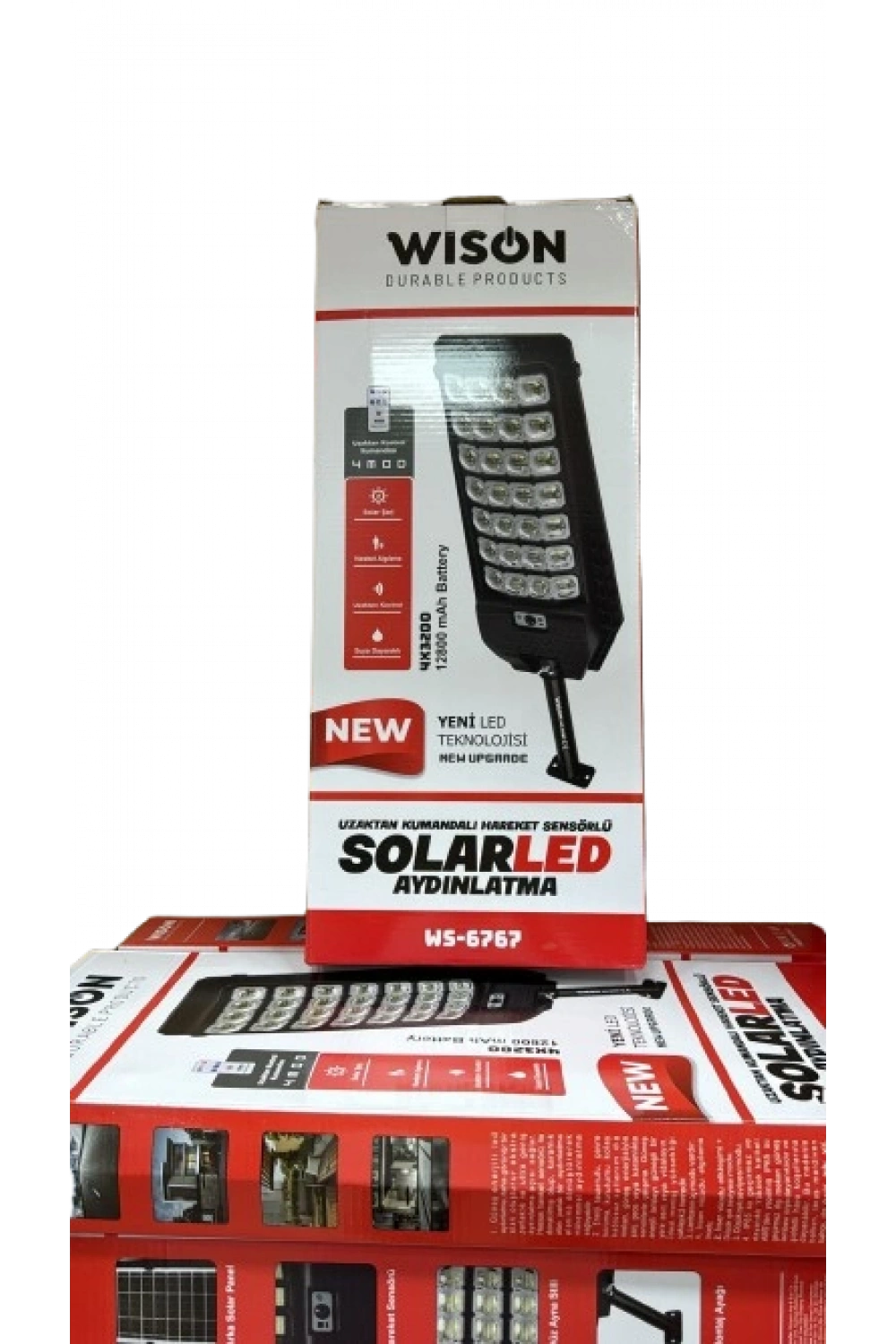 Güneş Enerjili Sokak Aydınlatması Ws-6767 Wison