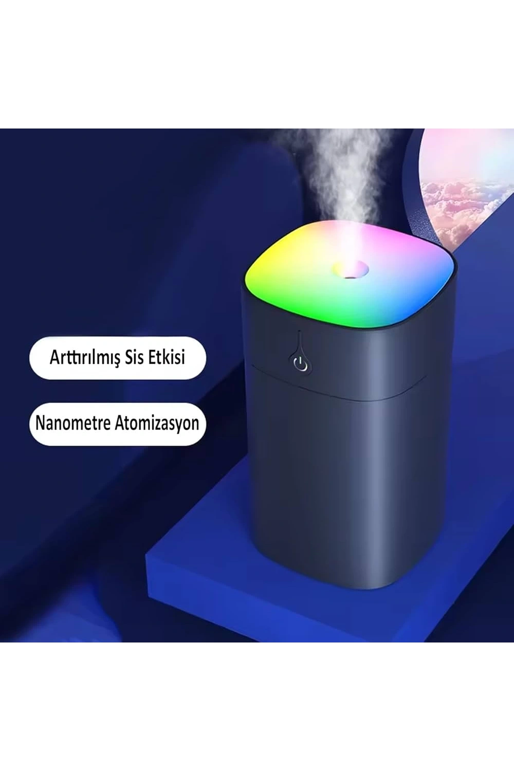H2o Humidifier 400 Ml Ulrasonik Hava Nemlendirici