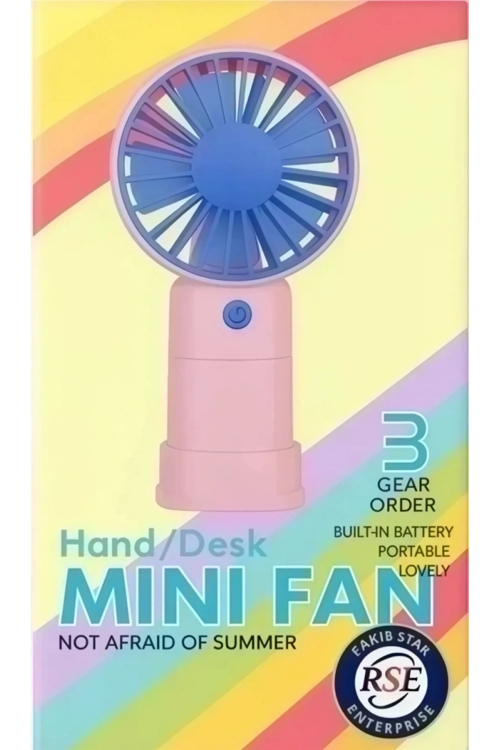 Hand/Desk Mini Fan 3 Kademeli NO.S173