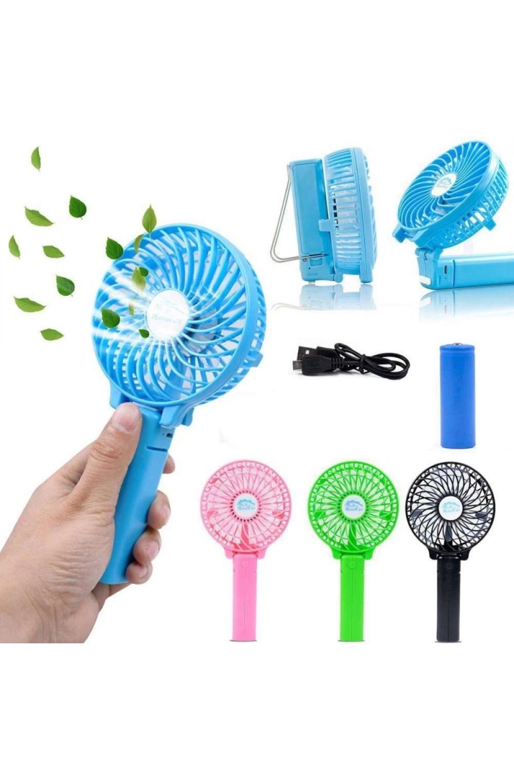 Handy F2 Şarjlı Mini Fan Masa Üstü Ve Elde