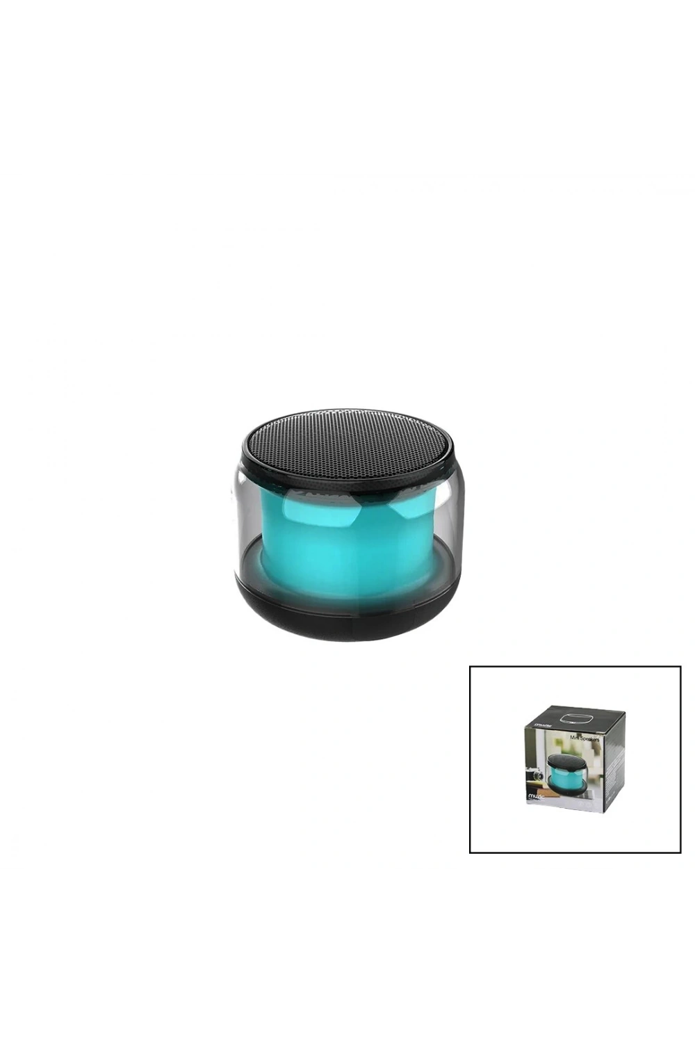 Hasuba Hs-83 (l59) (kavanoz Modeli & Mika Gövde) Bluetooth Wireless (mini) Hoparlör Speaker (usb Şarjlı & Işıklı) (5w)*100