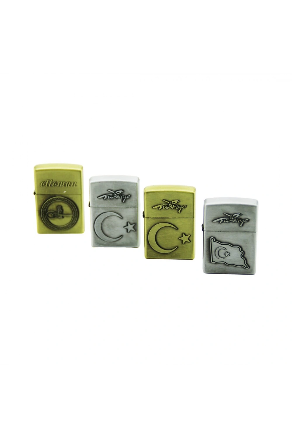 İbico 3-sda-4 Lıghter ( Türkiye Kabartmalı ) Zippo Çakmak*24x20